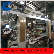 4color Aluminiumfolie Laminator Papier Flexo Druckmaschine (CH884-1400L)